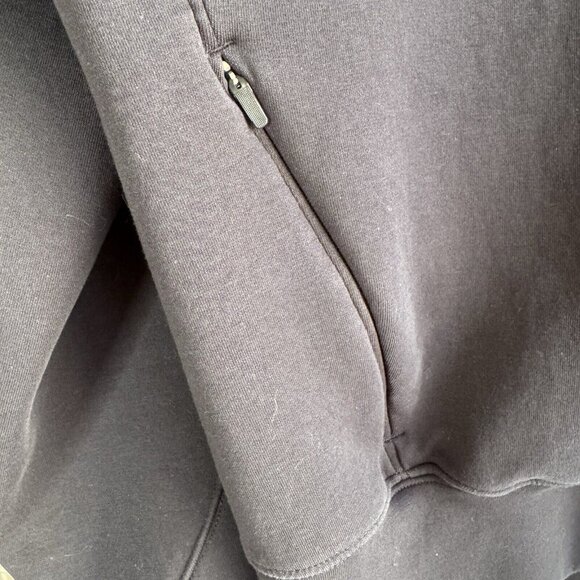 Lot Of 2 Abercrombie YPB NeoKnit Max Full Zip Hoodies Size Medium Black Green - Picture 4 of 5